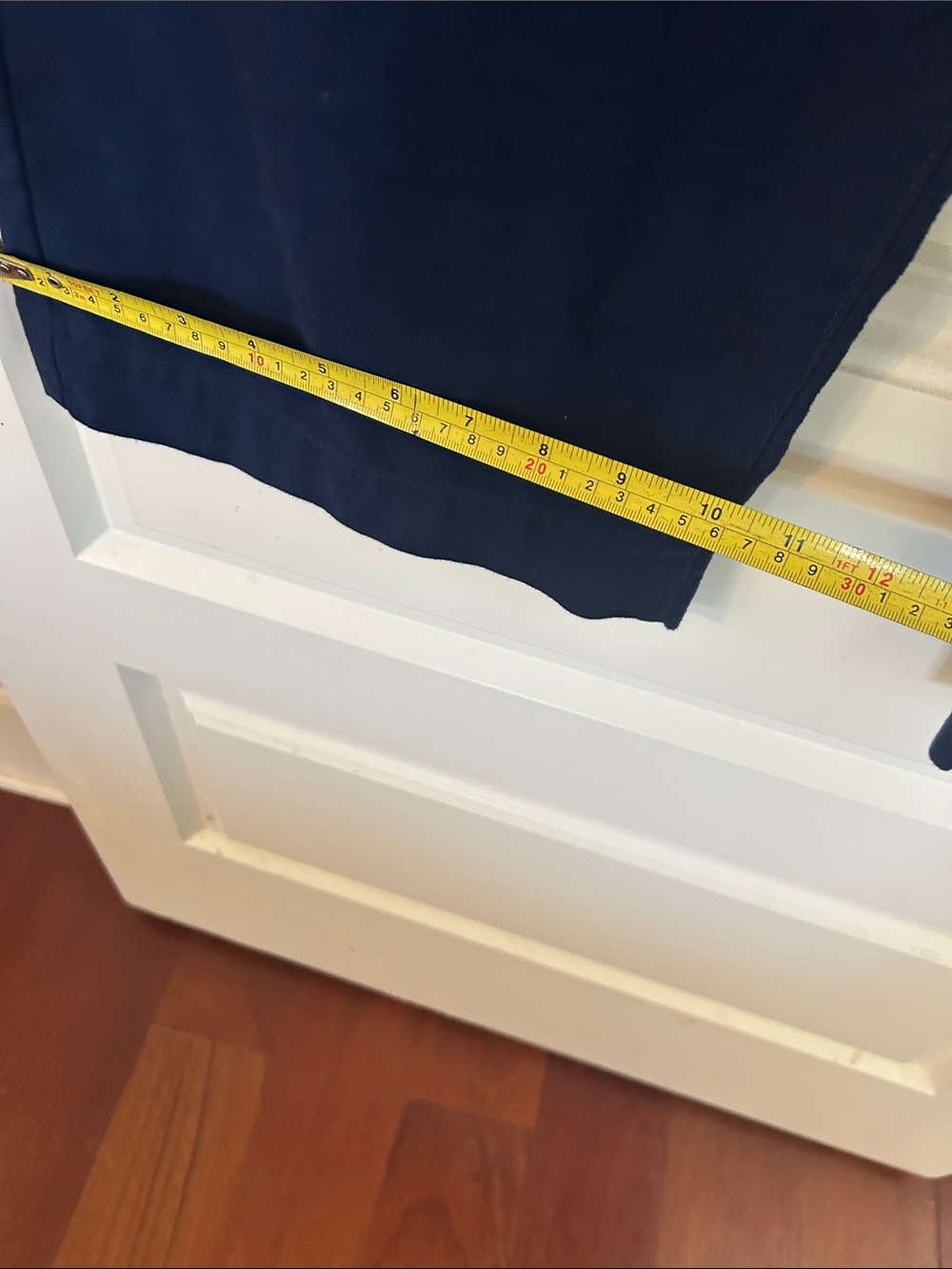 J. Crew Women’s Navy Wide-Leg Trousers - 100% cotton - size 14 - Picture 7 of 9